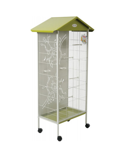 Woliera Arabesque Axelle 156x48x78 cm Oliwka