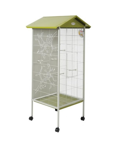 Woliera Arabesque Agathe 165x74.5x78 cm Oliwka