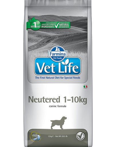 Vet Life Dog Neutered 1-10 kg 10 kg