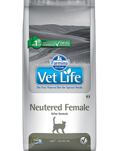 Vet Life Cat Neutered Female 10 kg