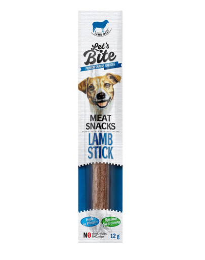 Let's Bite meat snacks lamb stick 12 g