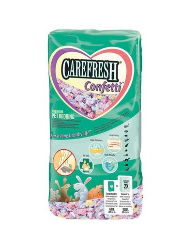 CareFresh Confetti 10 l kolorowa ściółka