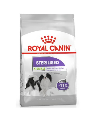 Sterilised X-Small 1,5 kg sucha karma dla psów dorosłych, kastrowanych, ras bardzo małych