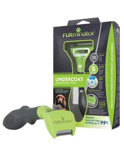 Undercoat deShedding dla psów długowłosych - Small