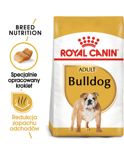 Bulldog Adult karma sucha dla psów dorosłych rasy bulldog 3 kg