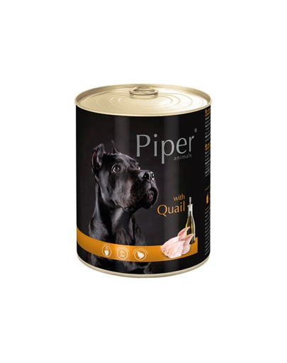 PIPER z przepiórką 800 g mokra karma dla dorosłych psów