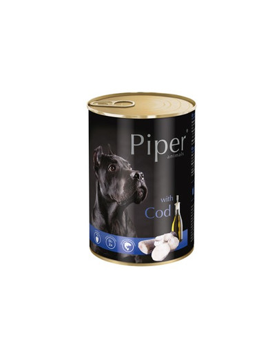 PIPER z dorszem 400 g mokra karma dla dorosłych psów