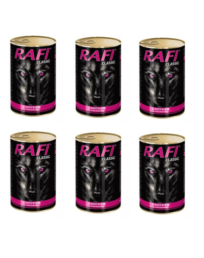 RAFI Classic z Indykiem 1240 g x 6 sztuk