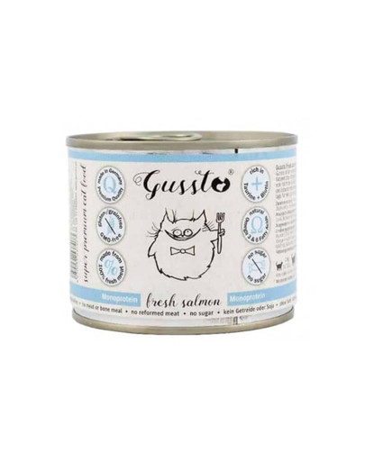 Cat Fresh Salmon mokra karma dla kotów świeży łosoś 190 g