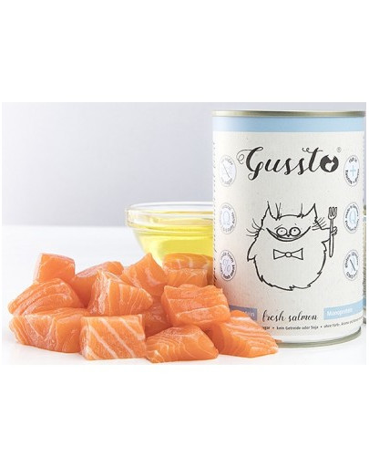 Cat Fresh Salmon mokra karma dla kotów świeży łosoś 375 g