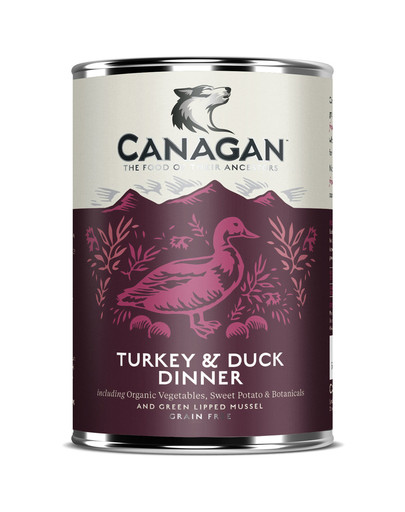 Dog Turkey&Duck mokra karma dla psów indyk z kaczką 400 g