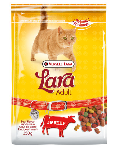 Lara Adult Beef 10 kg karma z wołowiną dla dorosłych kotów