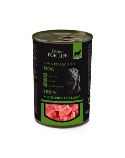 For Life Dog Lamb 400 g bezzbożowa karma dla psów jagnięcina