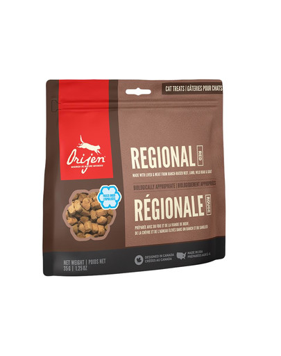 Regional Red Freeze Dried treats przysmaki z wołowiną dla psów 42,5 g