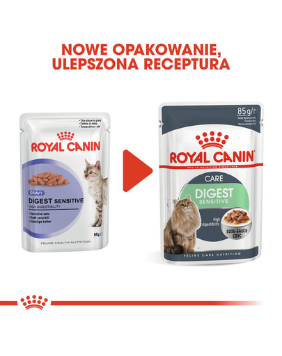 ROYAL CANIN Digest SENSITIVE w sosie 85 g x 12