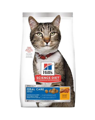 Science Plan Cat Adult Dry Chicken Oral Care 7 kg