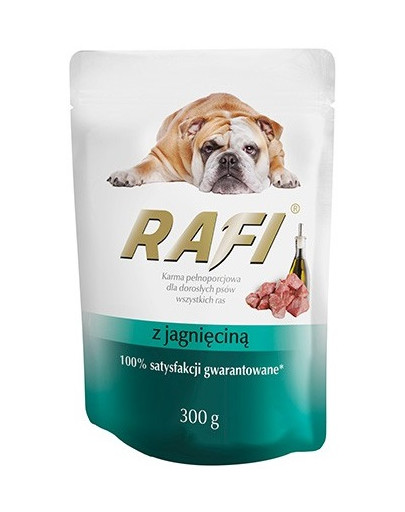 Rafi z jagnięciną mokra karma dla psa 300 g