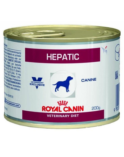 ROYAL CANIN Hepatic 200 g mokra karma mokra dla dorosłych psów ze schorzeniami wątroby
