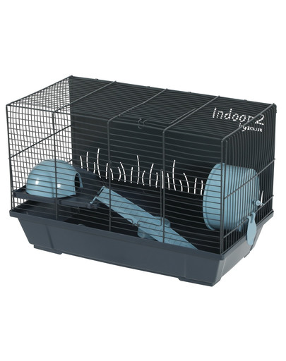 Klatka INDOOR2 dla chomika 50 jasnoniebieska