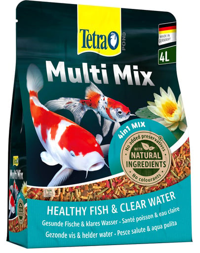Pond Multi Mix 4 l podstawowa mieszanka dla ryb w oczkach wodnych