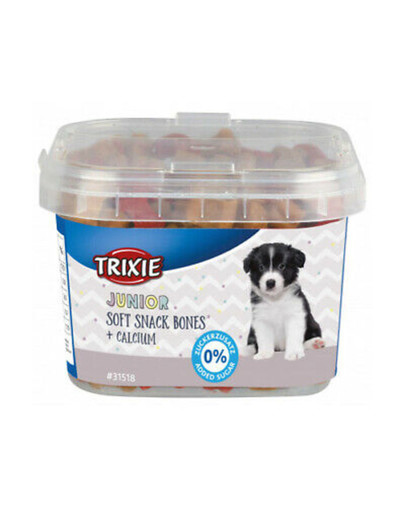 Miękkie przysmaki Junior Soft Snack Bones z wapniem 140 g