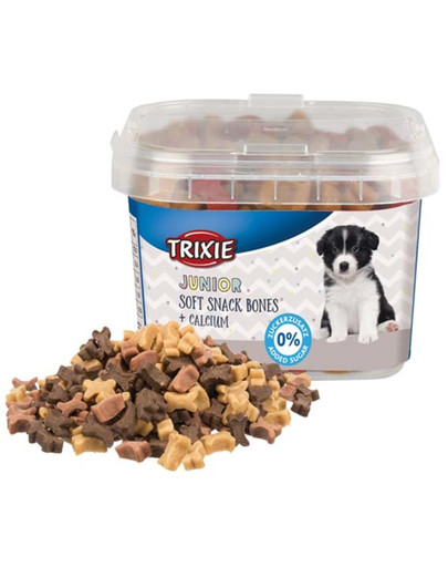 Miękkie przysmaki Junior Soft Snack Bones z wapniem 140 g