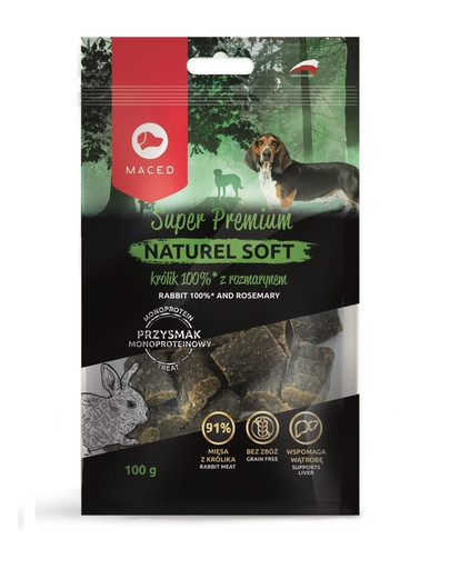 Super Premium Naturel Soft Królik z rozmarynem 100 g