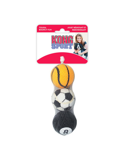 Sport Balls Assorted (3pack) M piłki gumowe