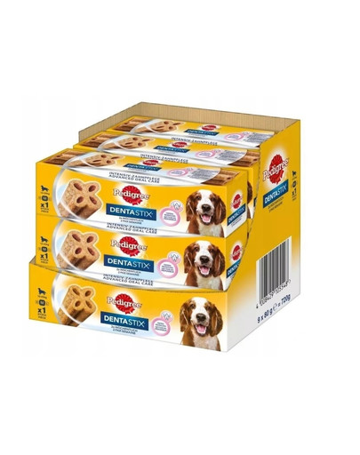 DentaStix Advanced 2xweek Średnie rasy 80 g x 9
