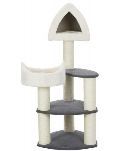 Drapak stojący Marcy Soft, 130 cm, kremowy/szary