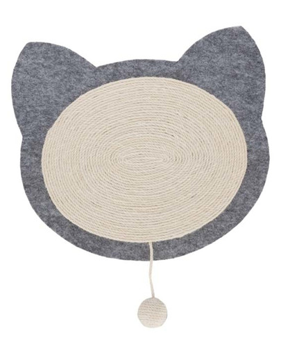 Drapak - mata Junior filc 40 × 35 cm naturalny/szary