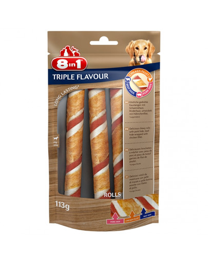 Triple Flavour Przysmak mięsna rolada 113 g