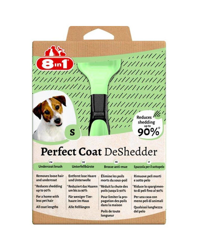 Perfect Coat DeShedder Dog S - narzędzie do wyczesywania podszerstka dla psa S