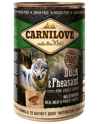 Wild Meat Duck & Pheasant kaczka i bażant 400 g