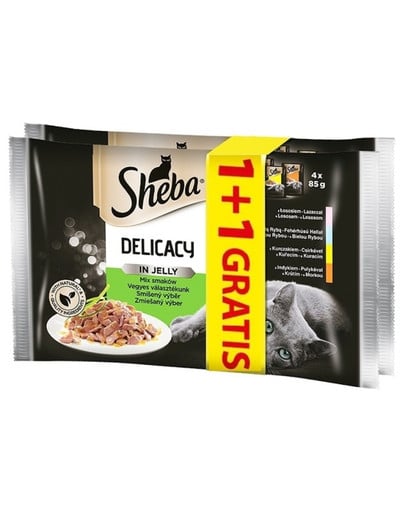 Saszetka Delicacy Galaretka Mix Smaków 56 x 85 g (28 +28 gratis)