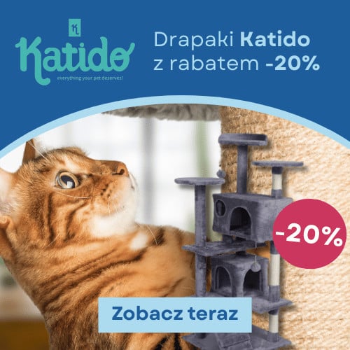 Promocja KATIDO rabat na drapaki -20%