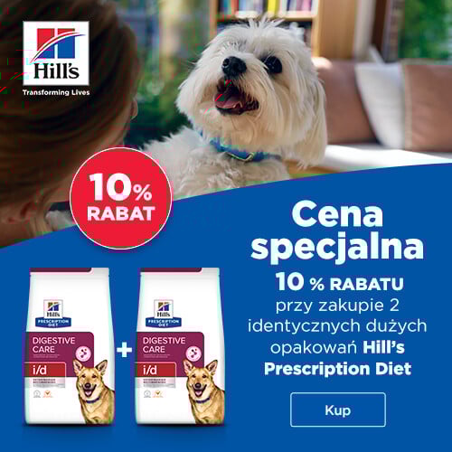 Promocja HILL'S przy zakupie 2 dużych worków rabat -10%