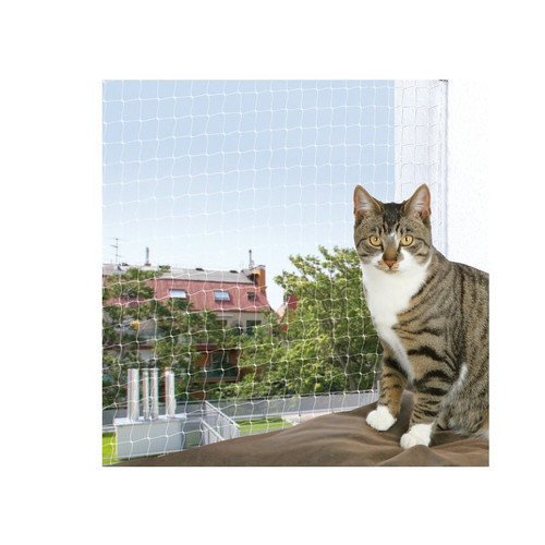 Siatki na balkon i drzwiczki dla kota