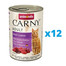 ANIMONDA Carny Adult zestaw wołowina i jagnięcina 12 x 400 g