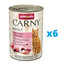ANIMONDA Carny zestaw Wołowina/Indyk/Krewetki 6 x 400 g