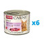 ANIMONDA Carny Adult zestaw indyk i jagnięcina 6 x 200 g