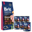 BRIT Premium By Nature Junior Large L 15 kg + 6 x 800 g BRIT indyk i wątroba mokra karma dla szczeniąt