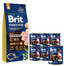 BRIT Premium By Nature Junior Medium M 15 kg + 6 x 800 g BRIT indyk i wątroba mokra karma dla szczeniąt
