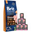 BRIT Premium By Nature Senior Small Medium S+M 15 kg + mokra karma z indykiem 6x400 g