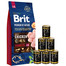 BRIT Premium By Nature Senior Large Extra Large L+XL 15 kg + mokra karma z drobiem 6x1240 g