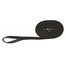 Smycz parciana czarna 15 m/ 20mm