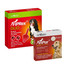 VET-AGRO Fiprex Duo XL Preparat na kleszcze i pchły dla psa rasy bardzo duże + InPar Tabletki na odrobaczanie psa pasożyty wewnętrzne 2 tab.