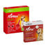 VET-AGRO Fiprex Duo S Preparat na kleszcze i pchły dla psa rasy małe + InPar Tabletki na odrobaczanie psa pasożyty wewnętrzne 2 tab.