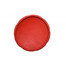 DOG LIFE STYLE Frisbee dysk gumowy 22cm czerwony