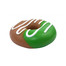 DOG LIFE STYLE Pączek Donut z polewą 10cm zabawka dla psa